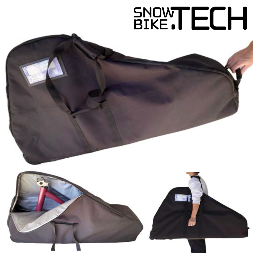 SNOWBIKE.TECH キャリーバッグ キャスター付き スノースクート キャリングケース カバー スクートカバー ケース carrybag ボードケース 保護ケース 持ち運び