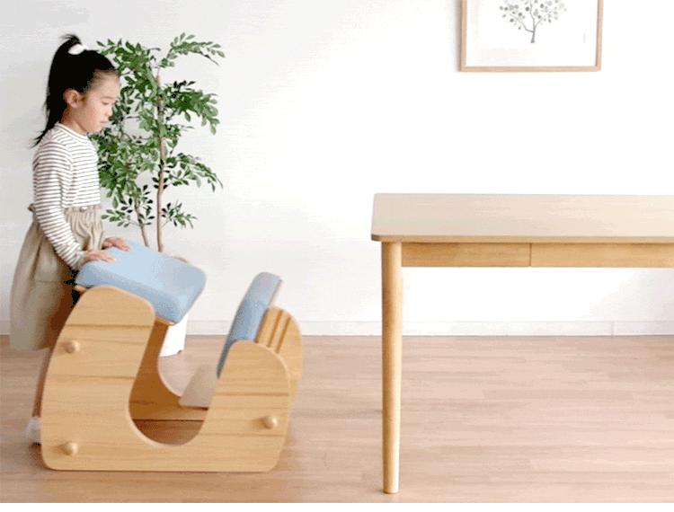 姿勢が良くなる 椅子 プロポーションチェア バランスチェア keepy 子供