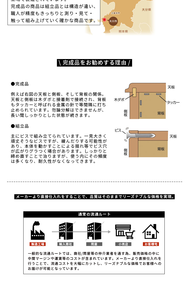 サイドボード キャビネット チェスト リビング 幅150cm 150幅 おしゃれ 完成品 木製 無垢 リビング収納 リビングボード リビングキャビネット グレー 黒｜vogue-store｜04