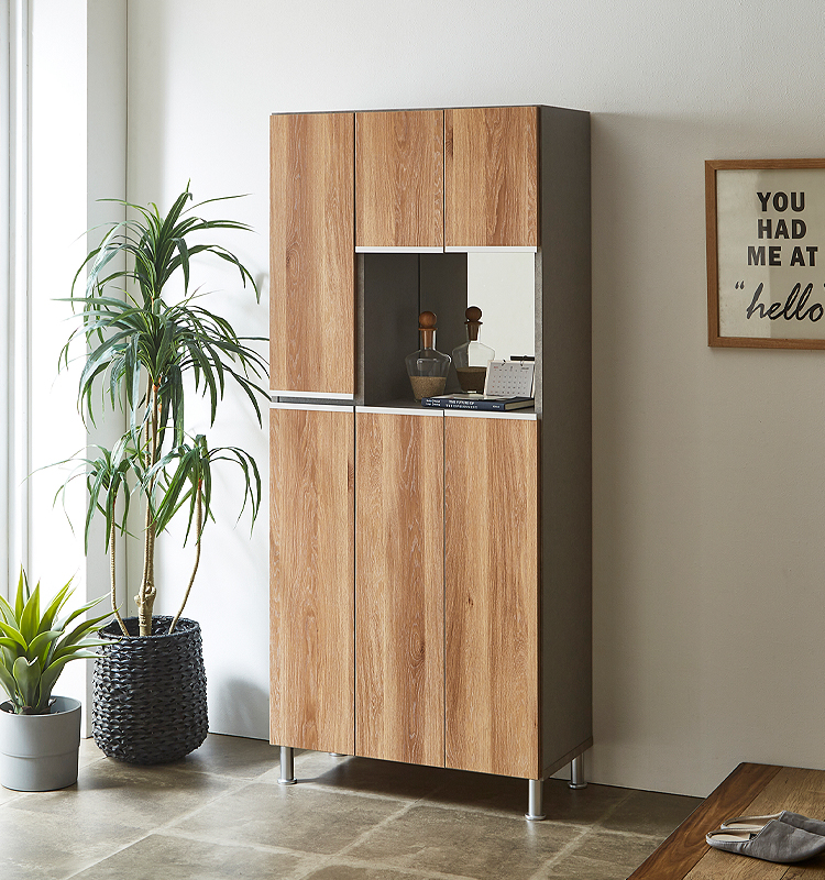 靴箱 下駄箱 スリム 靴箱収納 おしゃれ ハイタイプ 幅75cm 消臭 完成品