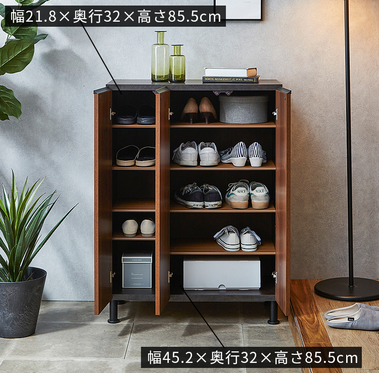 靴箱 下駄箱 スリム 靴箱収納 おしゃれ 消臭 完成品 大容量