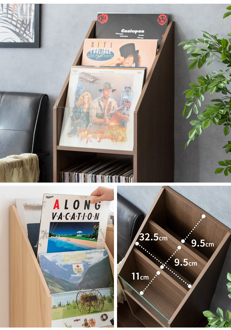 レコードラック 本棚 レコード 収納 収納棚 ラック レコード棚