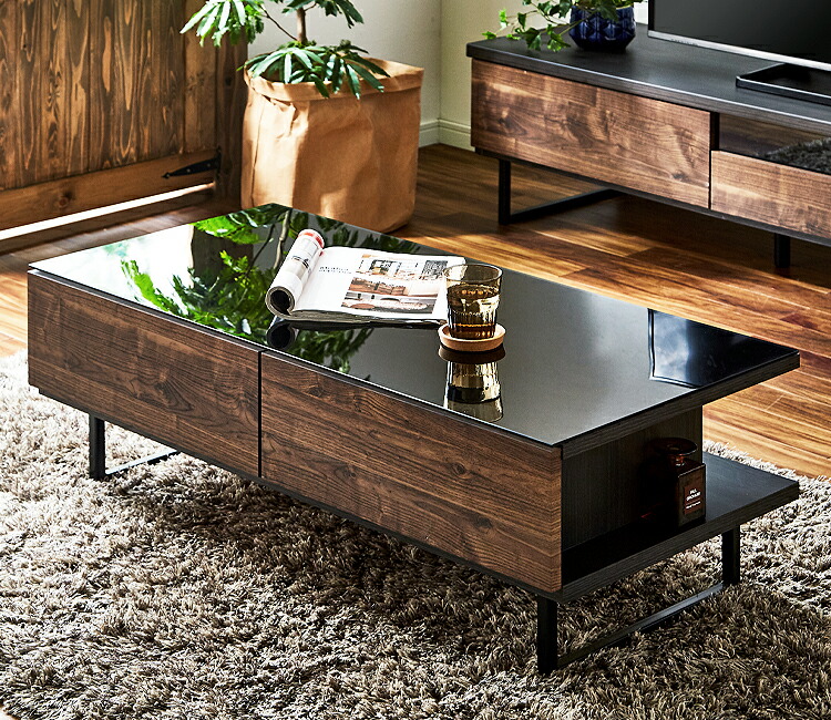 リビングテーブル センターテーブル テーブル おしゃれ 収納 引き出し