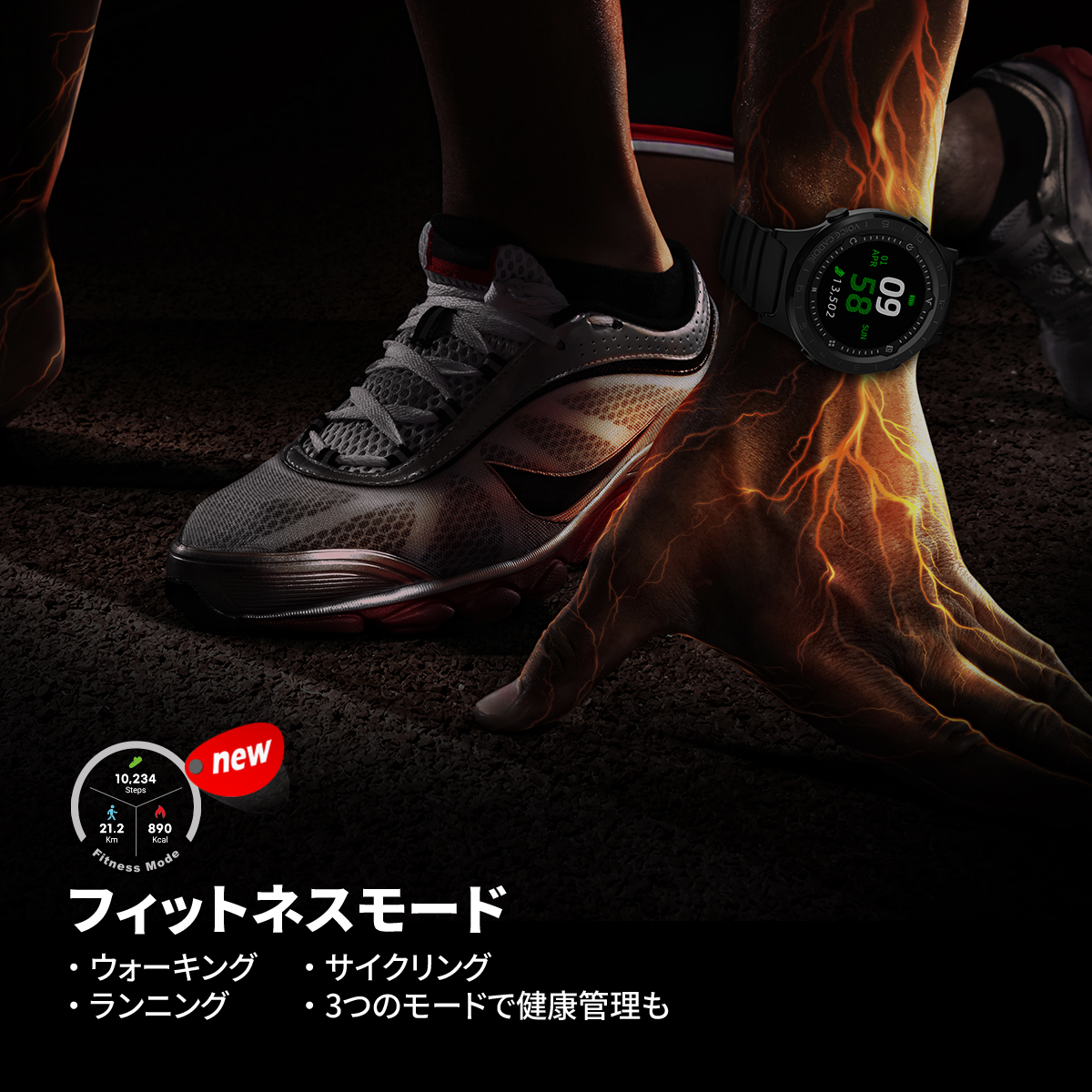 VOICE CADDIE ボイスキャディ A3 腕時計 GPSゴルフ距離計 ゴルフ