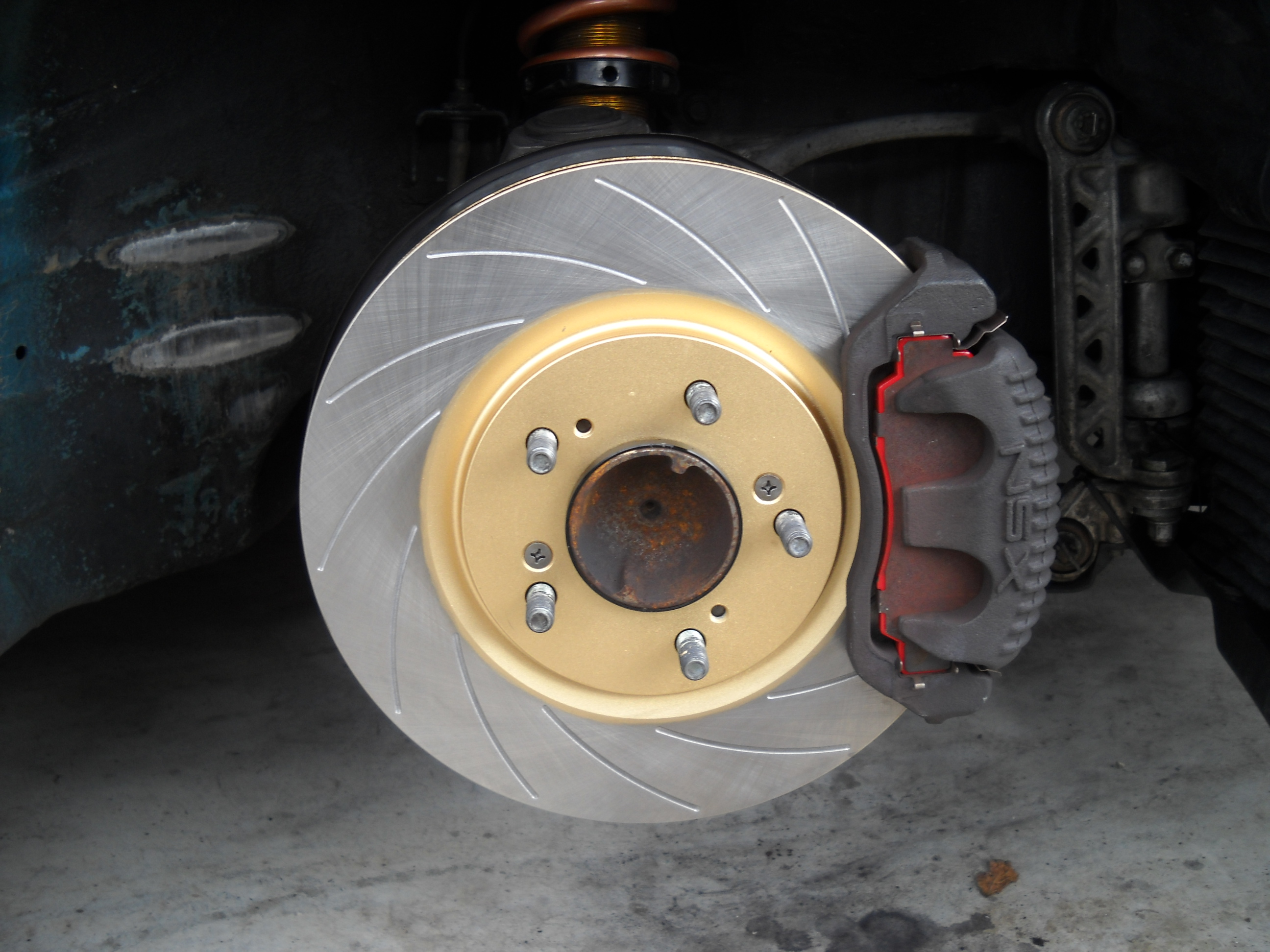 VOING C12S インプレッサ WRX GGA 02/11〜07/06 C型〜 DAV形状(逆ベンチ) ブレーキ ローター 前後セットの画像