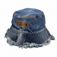 フェンディ バケットハット 帽子 メンズ＆レディース FENDI デニム 