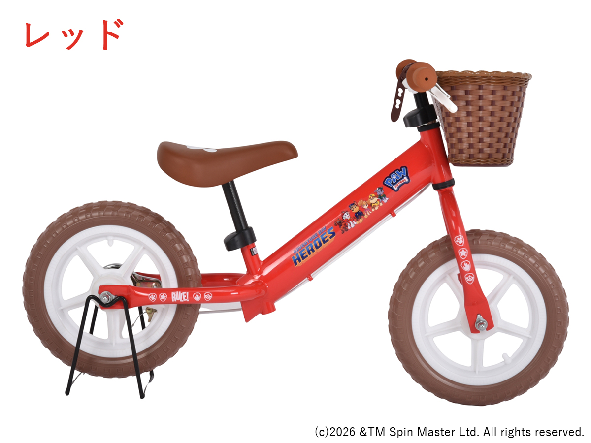 オオトモ パウ・パトロール パウパト ペダルなし自転車 12インチ リア 