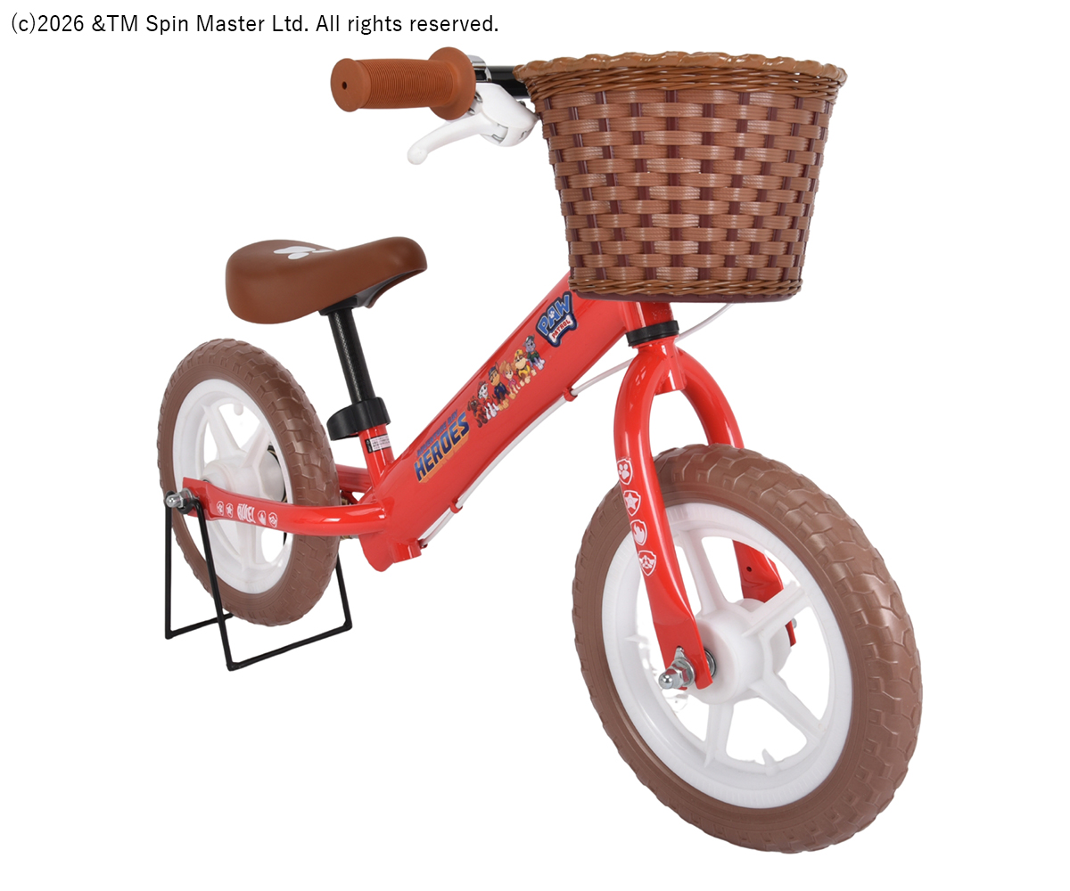 オオトモ パウ・パトロール パウパト ペダルなし自転車 12インチ リア 