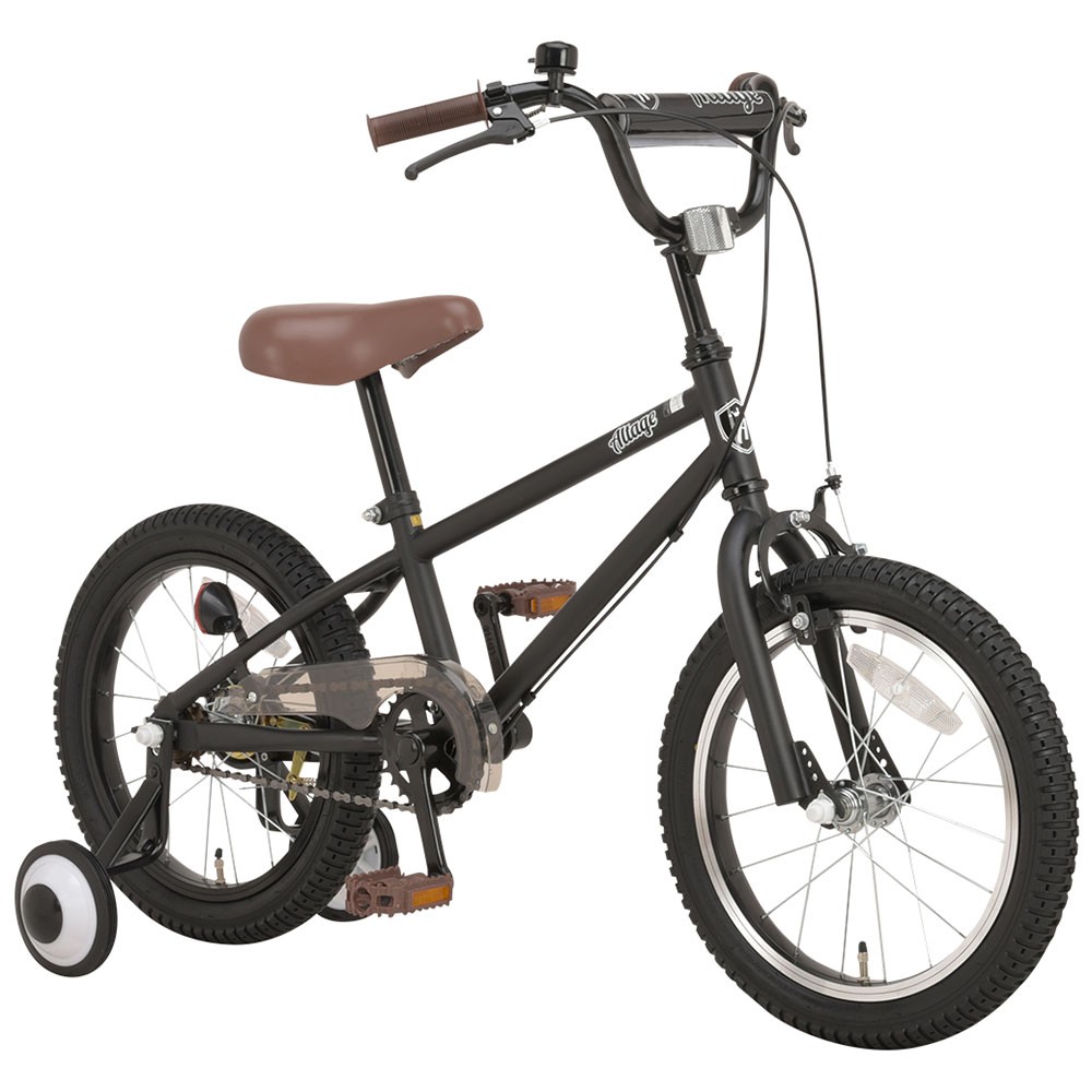 子供用自転車 16インチ 幼児用 BMXスタイル 補助輪・スタンド付き 4歳 5歳 6歳 プレゼント...
