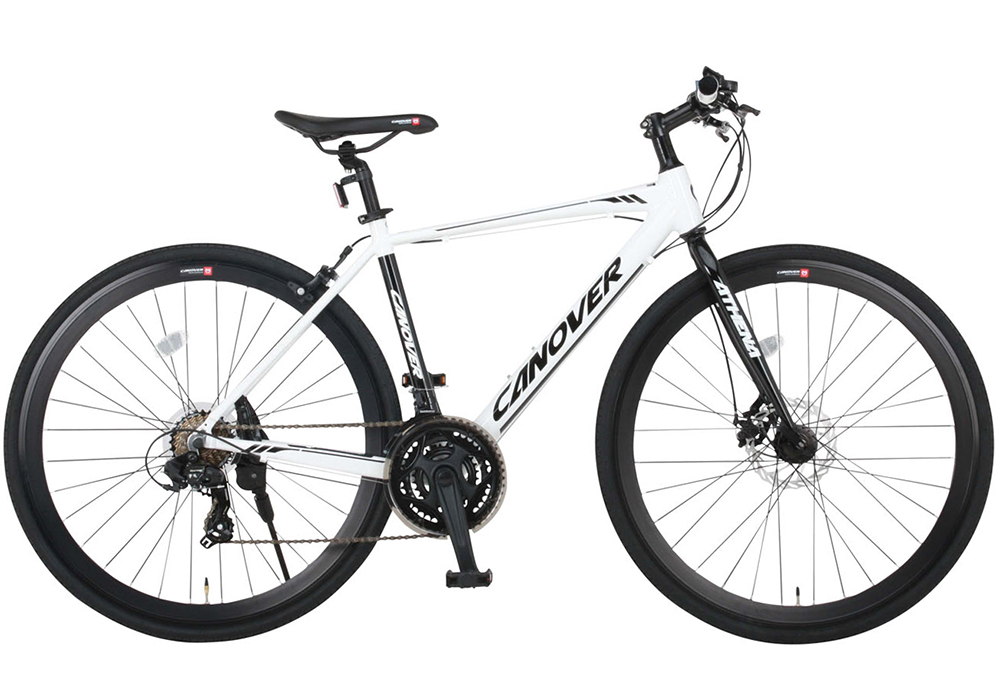 クロスバイク 自転車 700×28C シマノ21段変速 軽量 アルミフレーム 