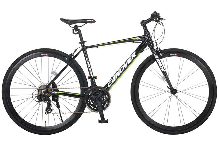 クロスバイク 自転車 700×28C(約27インチ) シマノ21段変速 軽量 アルミ