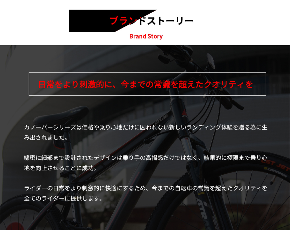 CANOVER マウンテンバイク MTB 自転車 26インチ 21段変速 アルミ