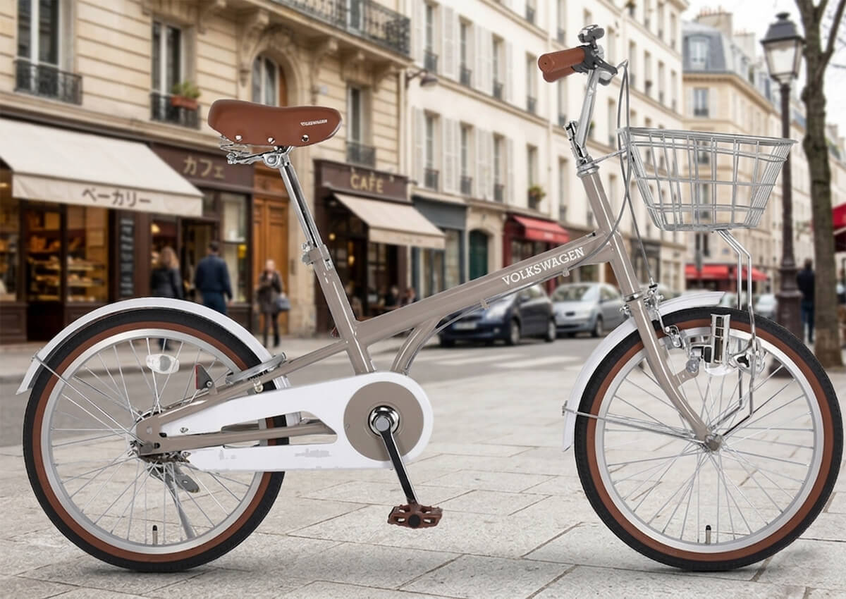 フォルクスワーゲン（Volkswagen） ミニベロ 自転車 20インチ シングル