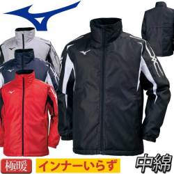 MIZUNO（ミズノ） ウィンドブレーカー 中綿ウォーマーシャツ 32JE7553