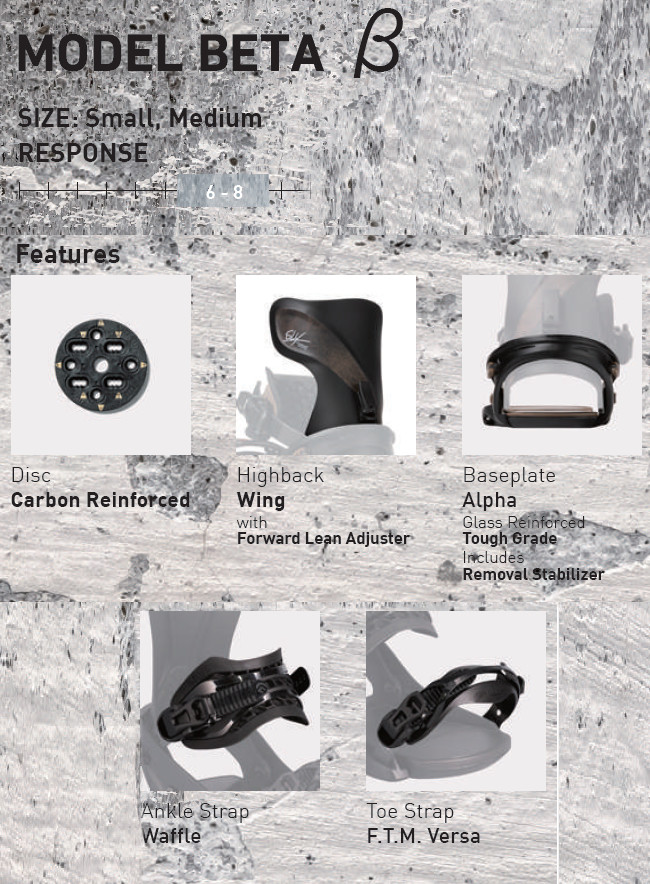 特典付き 26-27 SLY スライ ビンディング β BETA ベータ グラトリ専用 バインディング フラックス スノーボード 正規販売店 SLY SNOWBOARD BINDINGS 2026-2027 | SLY | 02