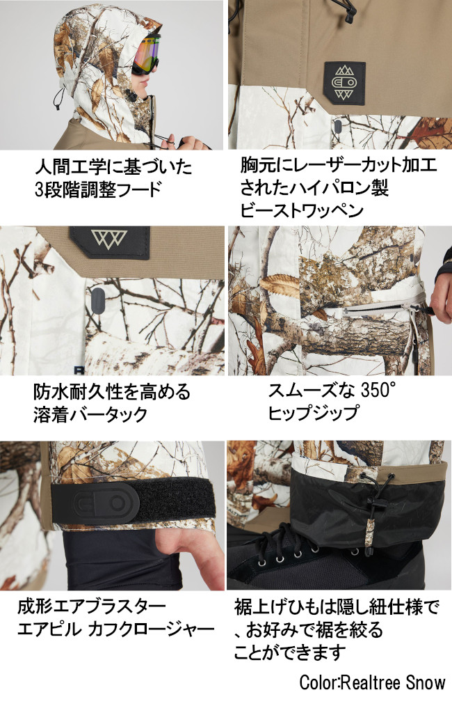 25-26 AIRBLASTER エアブラスター BEAST SUIT ビースト スーツ メンズ