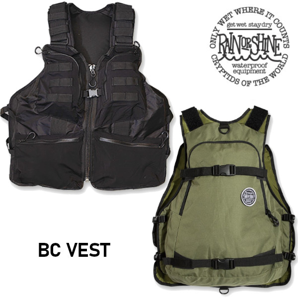 26-27 RAIN OR SHINE レイン オア シャイン BC VEST バックカントリー