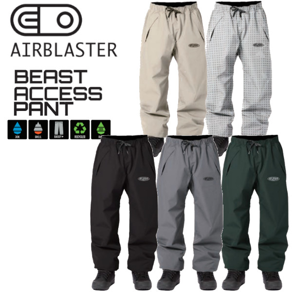 特典付き 26-27 AIRBLASTER エアブラスター BEAST ACCESS PANT 