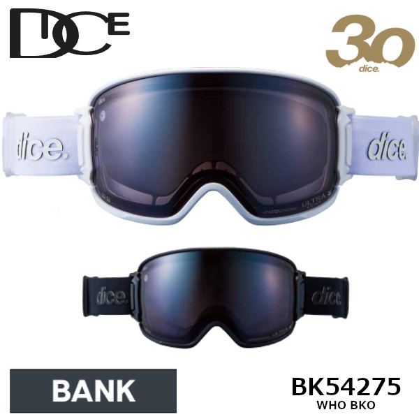BANK 特典付き 26-27 DICE ダイス ゴーグル バンク BK54275