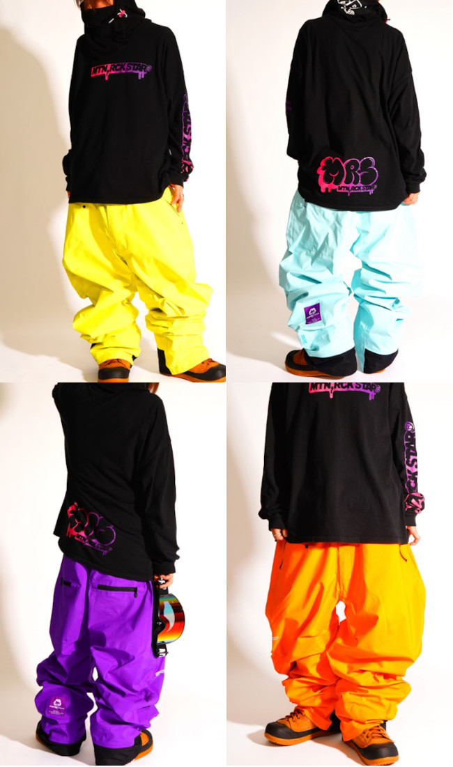 26-27 MTN ROCK STAR マウンテンロックスター CARVE PANTS カーブ