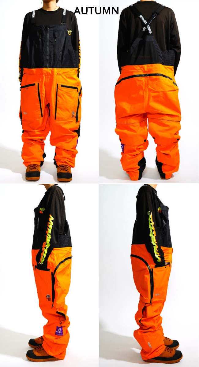26-27 MTN ROCK STAR マウンテンロックスター CHOPPED S CARROT PANTS チョップド S キャロット パンツ ビブパンツ スノーボード MOUNTAIN ROCK STAR 2026-2027の画像