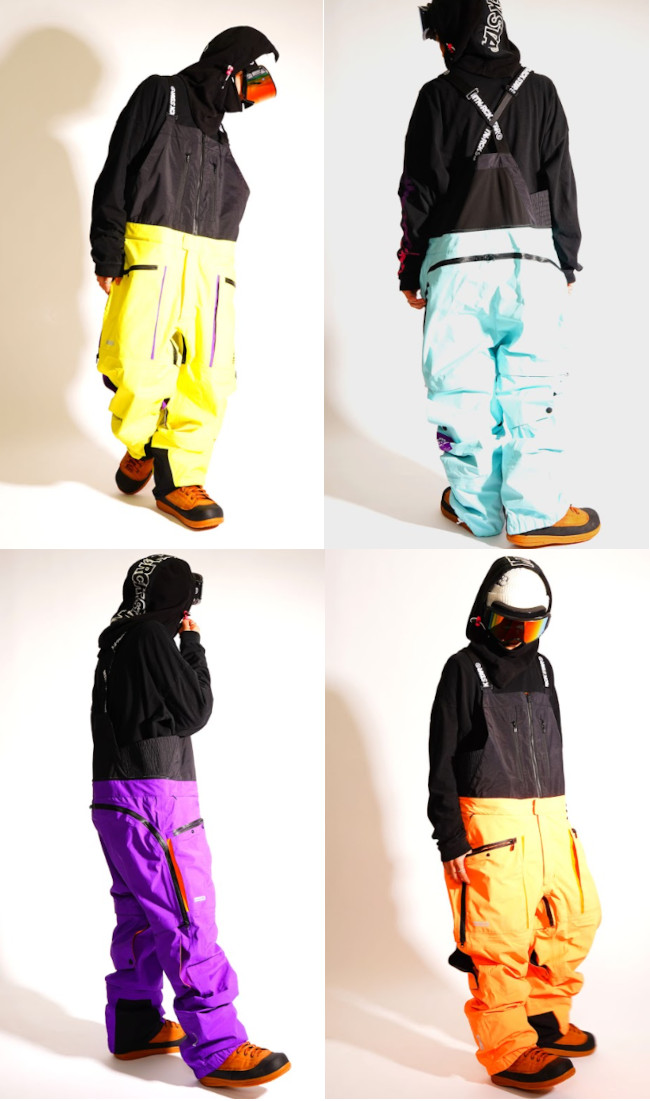 26-27 MTN ROCK STAR マウンテンロックスター CHOPPED S CARROT PANTS チョップド S キャロット パンツ ビブパンツ スノーボード MOUNTAIN ROCK STAR 2026-2027の画像