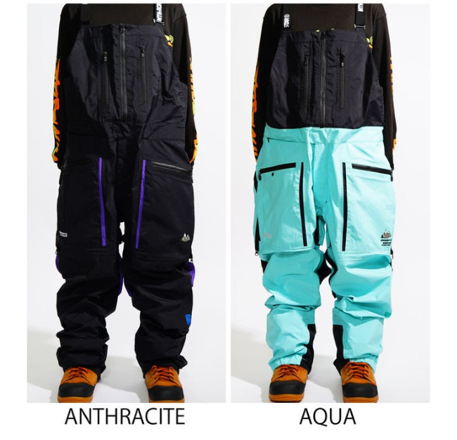 26-27 MTN ROCK STAR マウンテンロックスター CHOPPED S CARROT PANTS チョップド S キャロット パンツ ビブパンツ スノーボード MOUNTAIN ROCK STAR 2026-2027の画像