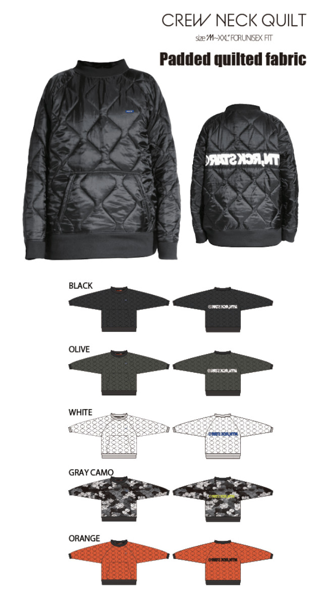 MTN.ROCK STAR マウンテンロックスター アーリーモデル CREW NECK