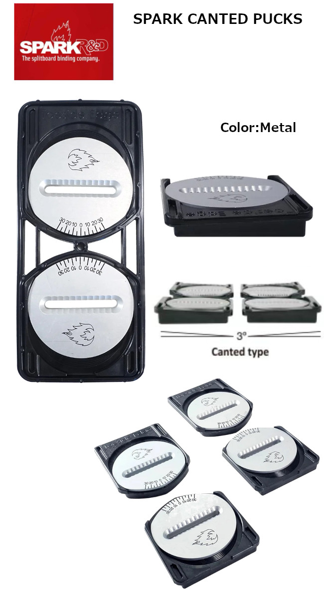 SPARK R&D 24-25 Spark Canted Pucks スプリットボード用