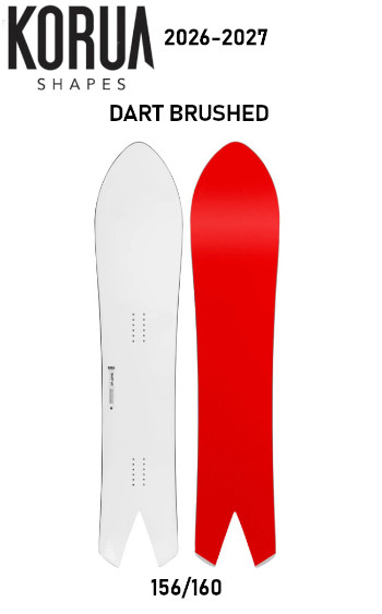 KORUA SHAPES（コルアシェイプス） 26-27 KORUA Shapes DART BRUSHED