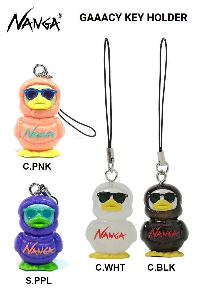 NANGA（ナンガ） GAAACY KEY HOLDER ガーシー キーホルダー C.PNK S