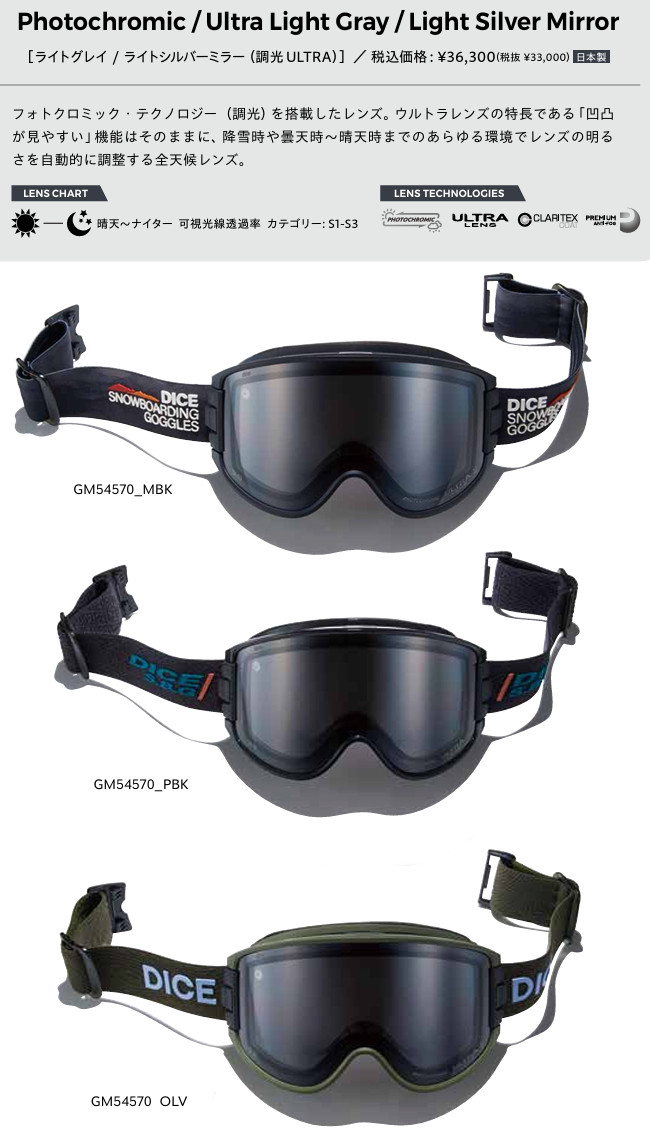 【新品未使用】DICE GOODMAN G-GRY/SHA ゴーグル キャメル Amazon | [ダイス] 日本製 スノーゴーグル GOODMAN グッドマン