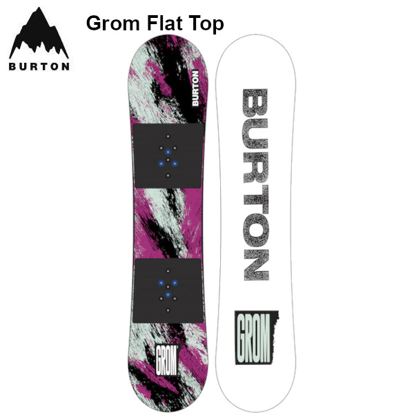 チューニング ボードケース付き 25-26 BURTON バートン Grom Flat Top  グロム キッズ スノーボード オールマウンテン SNOWBOARD ボード 板 正規品 2025-2026