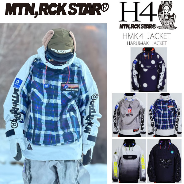 26-27 MTN ROCK STAR マウンテンロックスター HMK 4 JACKET HARUMAKI