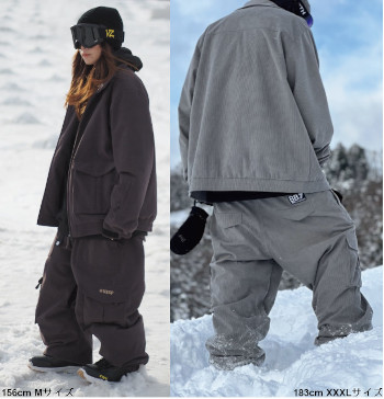 VESP（ベスプ） 25-26 VESP べスプ VPMP1059C Corduroy Wide Jogger