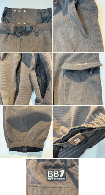 VESP（ベスプ） 25-26 VESP べスプ VPMP1059C Corduroy Wide Jogger