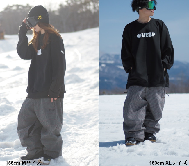 VESP 25-26 Mサイズ VESP（ベスプ） 25-26 VESP べスプ VPMP1061 Houndstooth Check Wide