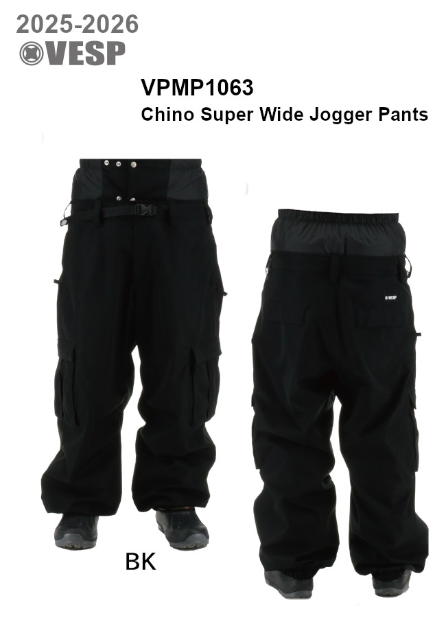 VESP（ベスプ） 25-26 VESP べスプ VPMP1063 Chino Super Wide Jogger