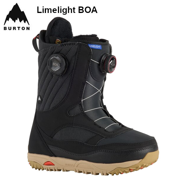 BURTON バートン 25-26 Women's Limelight BOA ワイド スノーボードブーツ レディース ボア ブーツ 日本正規品 スノーボード SNOWBOARD 2025-2026 W26JP-150871
