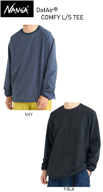 NANGA（ナンガ） DotAir COMFY L/S TEE ドットエア コンフィー ロング