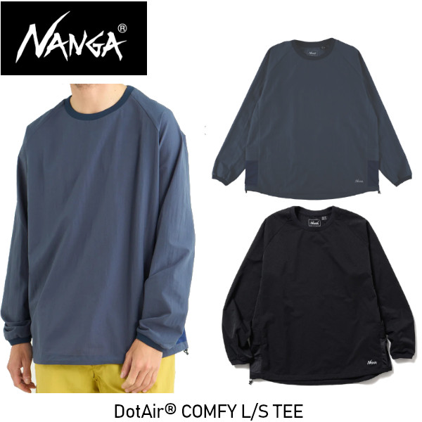 NANGA（ナンガ） DotAir COMFY L/S TEE ドットエア コンフィー ロング
