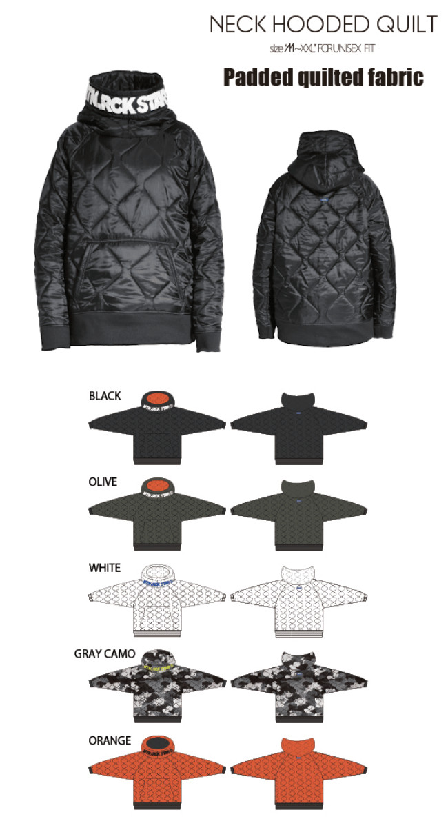 MTN.ROCK STAR マウンテンロックスター アーリーモデル NECK HOODED