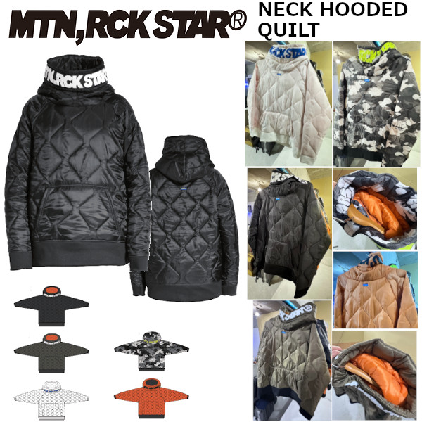 MTN.ROCK STAR マウンテンロックスター アーリーモデル NECK HOODED