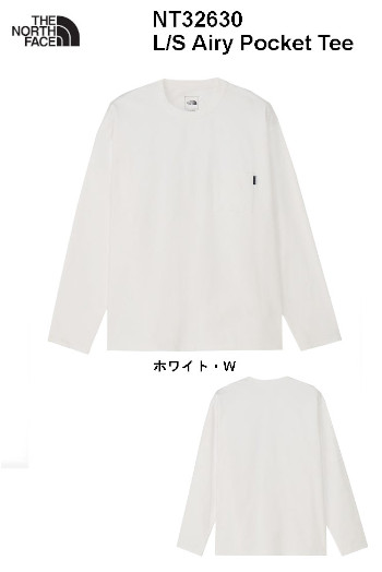 THE NORTH FACE（ザ ノースフェイス） L/S Airy Pocket Tee NT32630