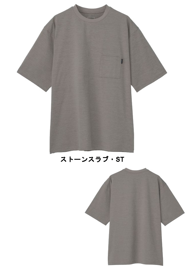 The North Face ザ・ノース・フェイス S/S Airy Pocket Tee NT32635 ショートスリーブ エアリー ポケット ティー ノースフェイス 正規品取扱店 メール便発送 関連画像2