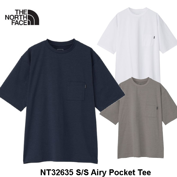 THE NORTH FACE（ザ ノースフェイス） S/S Airy Pocket Tee NT32635