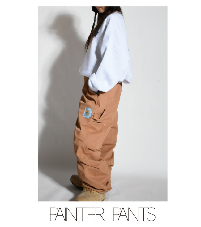 PAINTER PANTSマウンテンロックスター2024-2025 24-25 MTN,ROCK STAR PLAN B PROJECT PAINTER PANTS マウンテン