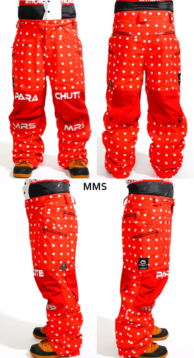 26-27 MTN ROCK STAR マウンテンロックスター PARACHUTE PANTS