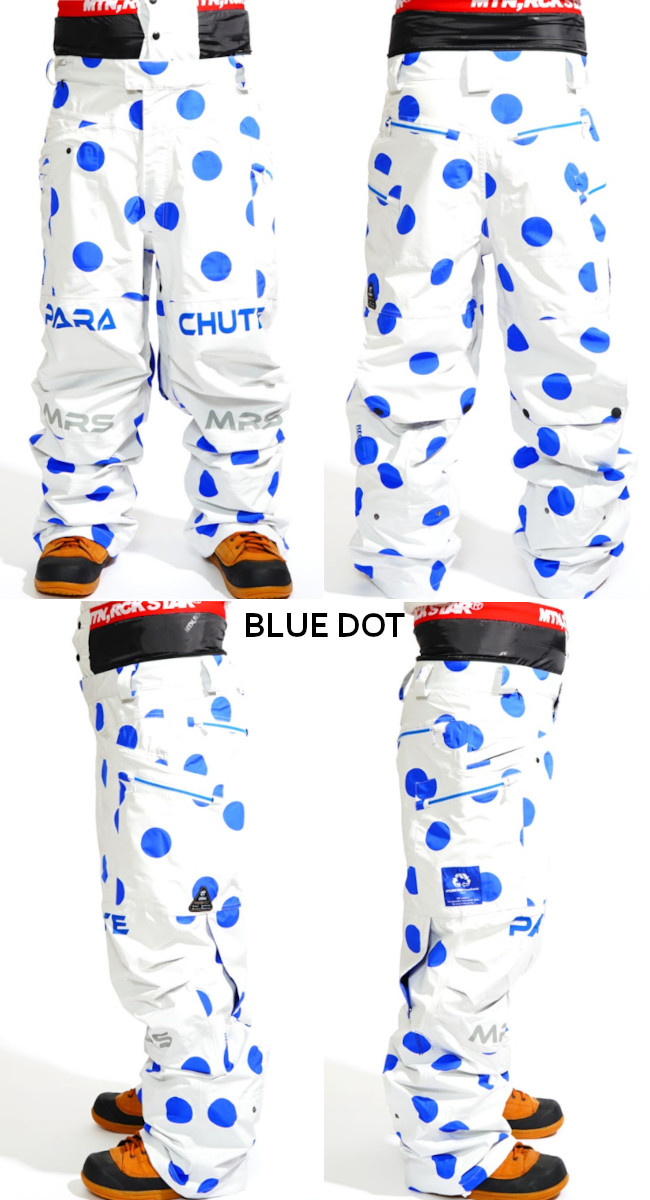 26-27 MTN ROCK STAR マウンテンロックスター PARACHUTE PANTS