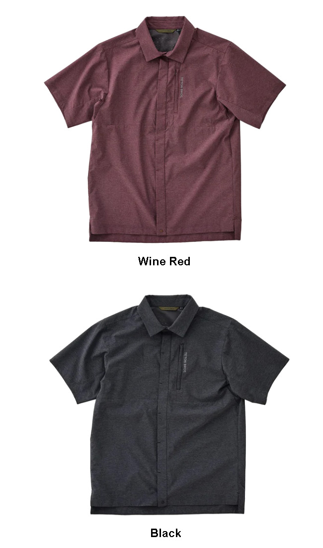 26 Spring&Summer Teton Bros ティートン ブロス Run Shirt ラン シャツ 速乾 / 通気 / ストレッチ 正規販売店 26春夏モデル TB261-51M メール便発送 関連画像2